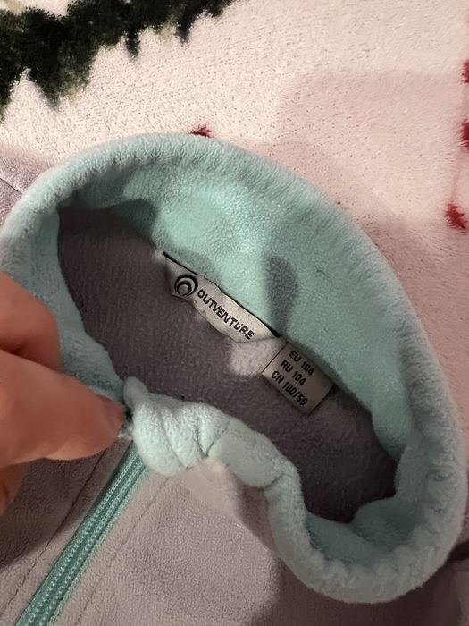 Флисовый комбинезон crockid, кофта флис