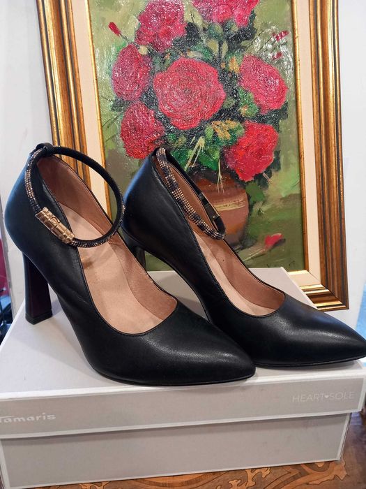 Pantofi piele naturala Tamaris (Germania)