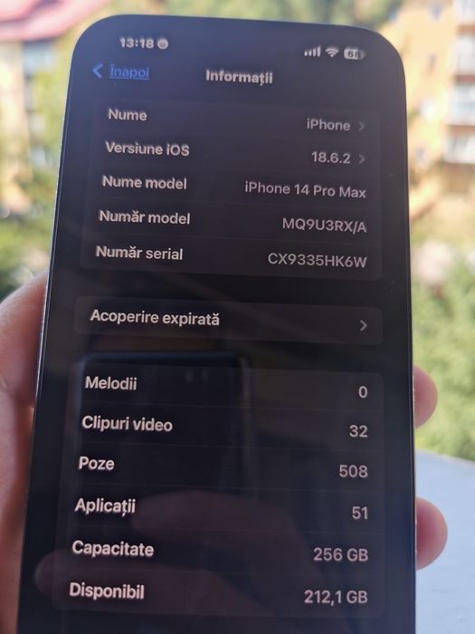 Iphone 14 pro max 256