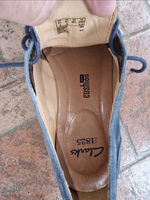 Pantofi Brogue, Clarks, Premium, Bărbați, Tehn. Cushion Plus - 42,5