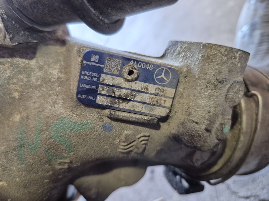 Турбо Мерцедес ОМ651 birurbo Mercedes W212 W204 2.2 2.5 cdi OM651