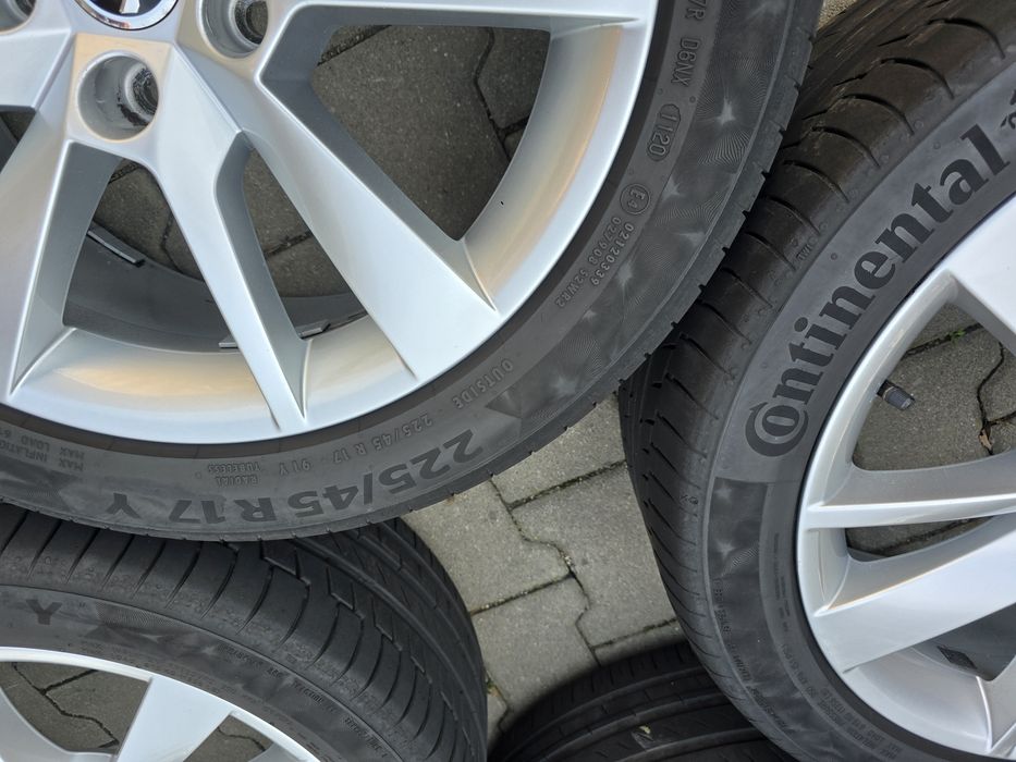 Set Jante Originale Skoda Octavia 17" 225/45 R17, 5x112, VW Seat Audi
