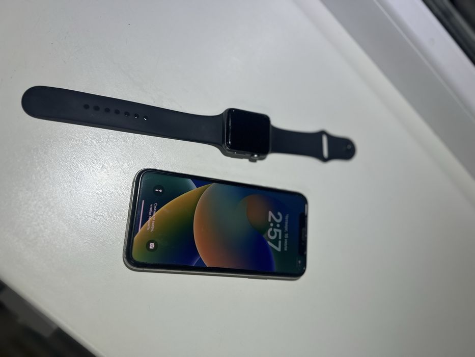 Iphone X и apple watch 3