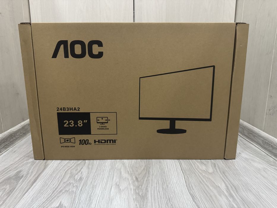 Монитор AOC 24B3HA2/01 (23.8”, FullHD, IPS, 100 Hz)