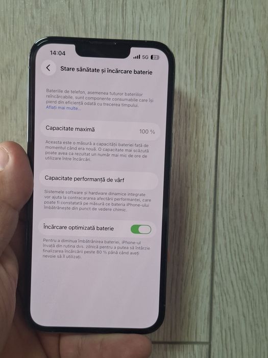 iPhone 13 Pro 128GB Memorie interna