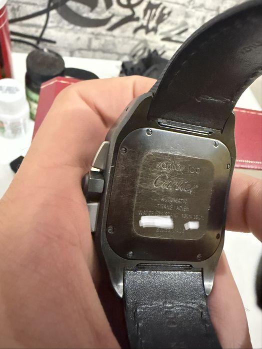 Cartier Santos 100xl chronograph