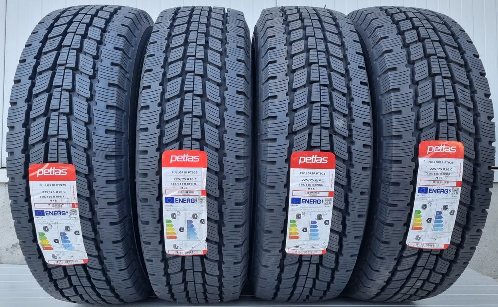 225/75 R16C 118R PETLAS PT925, Anvelope mixte M+S, Aderenta clasa A