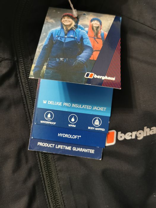 Ново, тънко, водоустойчиво дамско яке BERGHAUS, М размер