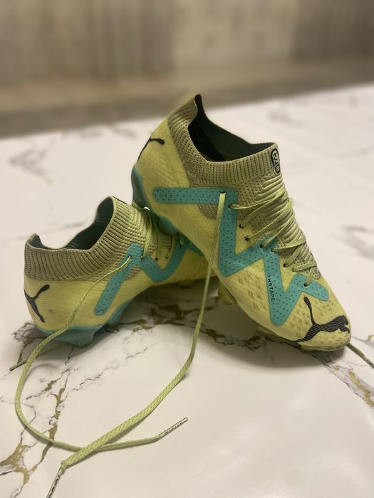 Продаю бутсы Puma future ultimate зеленые 39размер