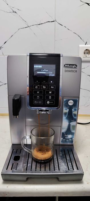 Espressor Automat DeLonghi Dinamica ECAM 352.55.SB Aparat Cafea Boabe