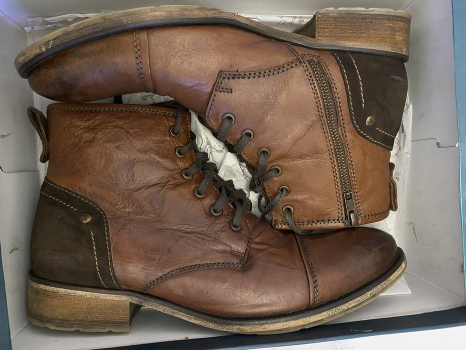 Ghete primăvara/toamna piele, mărime 43, ca noi