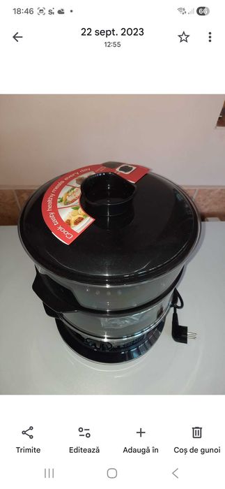 Aparat abur Tefal nou