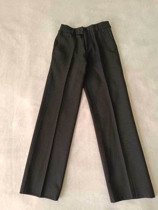 Брюки школьные черные