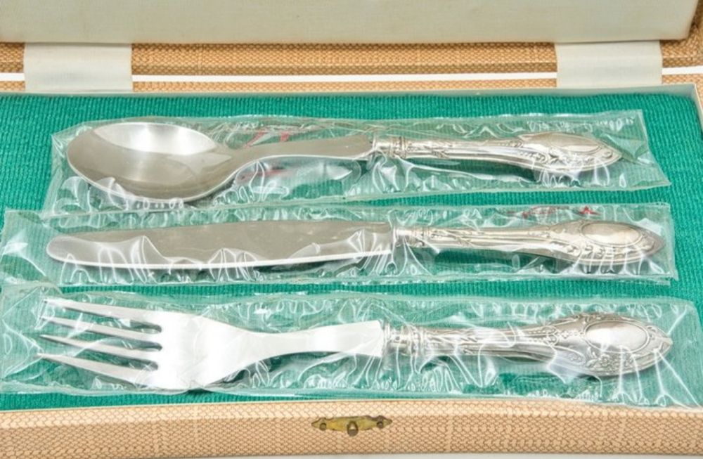 Set tacâmuri argint 835