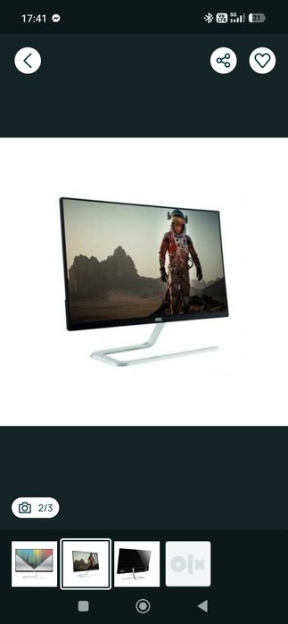 Монито AOC 24" Full HD 75HZ 2xHDMI