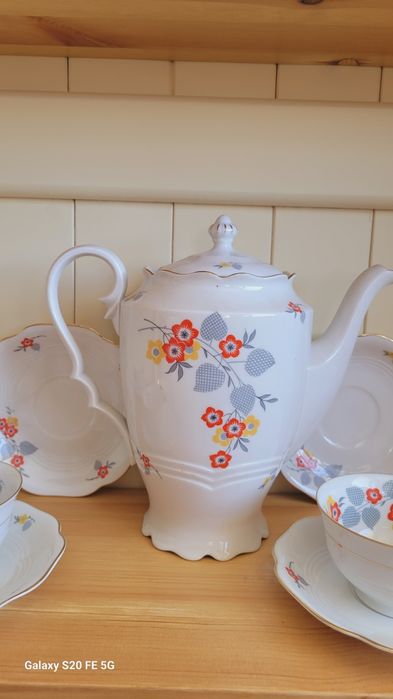 Декоративен винтидж немски порцеланов сет