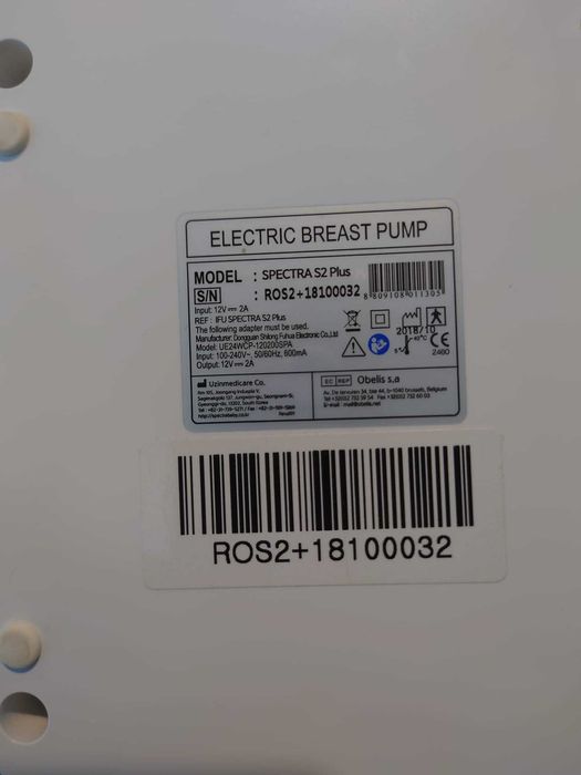 Pompa de san Spectra S2 Plus + cupe suplimentare