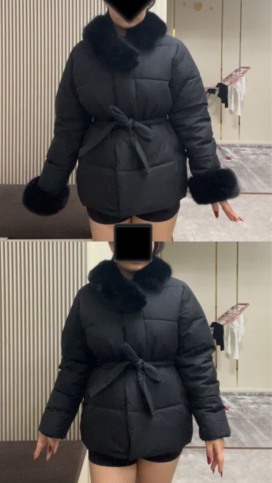 Куртка зимняя черный