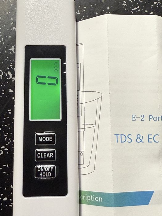 Tester puritate apă