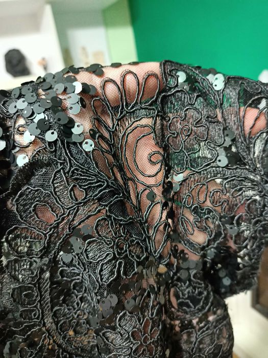 rochie seară cu paiete