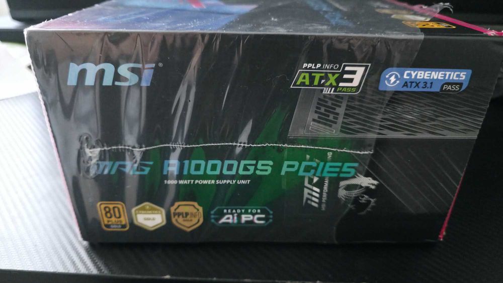 Sursă MSI MPG A1000GS – Nouă, Sigilată – 600 lei