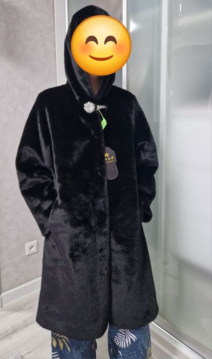 Шуба эко мех новая