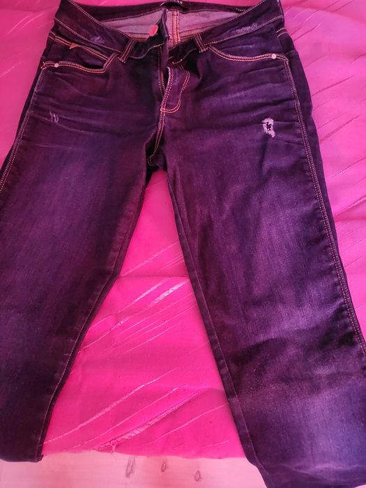 Дънки Guess цвят индиго