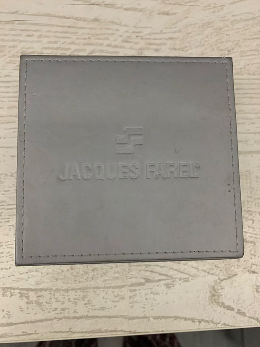 Jacques Farel  хронограф с керамичен базел и звена нс веригата