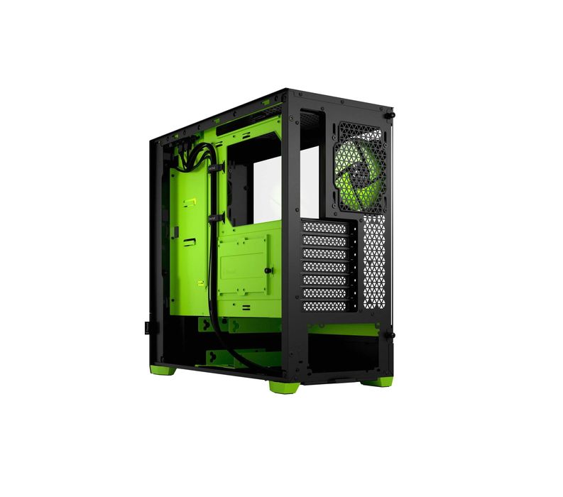 ^Корпус Fractal Design Pop Air RGB-Green Core TG Clear Tint