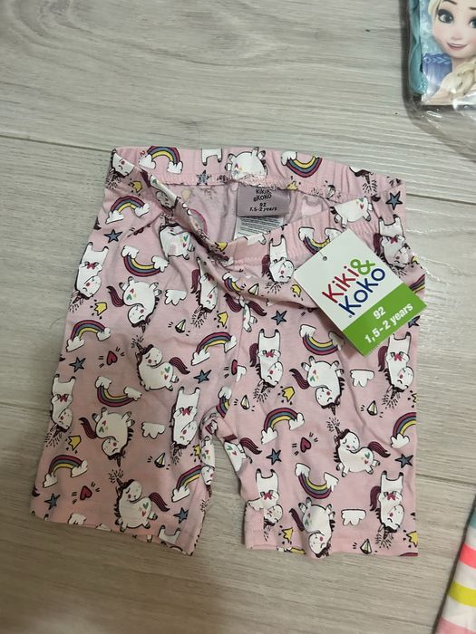 Lot de vara pentru fetite de 9-12 luni - rochita, iegari, costum baie