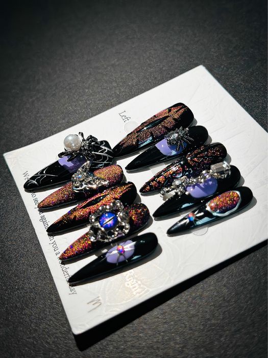 Накладные ногти (типсы) ручная работа