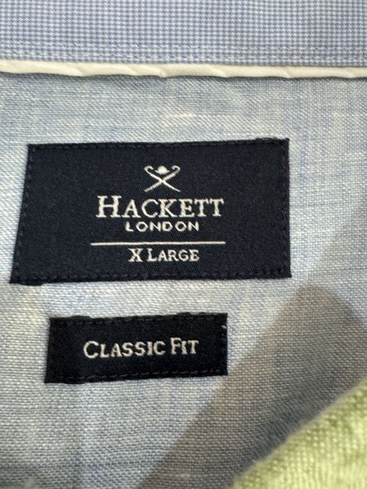 Мъжка ленена риза HACKETT LONDON . Размер XL