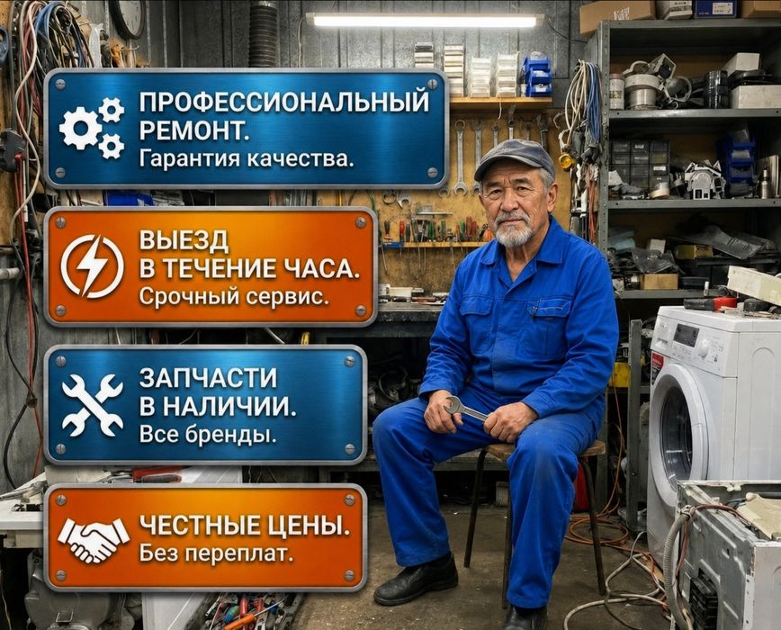 Ремонт стиральных машин Ремонт холодильников