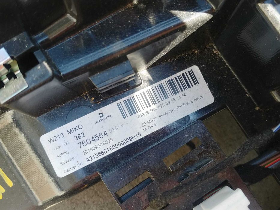 cotiera  mercedes e-class w213 break