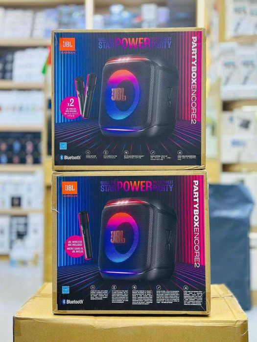JBL PartyBox Encore 2 — мощная караоке-колонка. Есть доставка