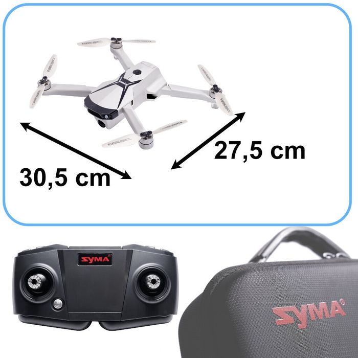 Дрон с камерой квадрокоптер Syma z6 pro