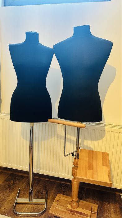 Bust manechin damă/barbat cu picior