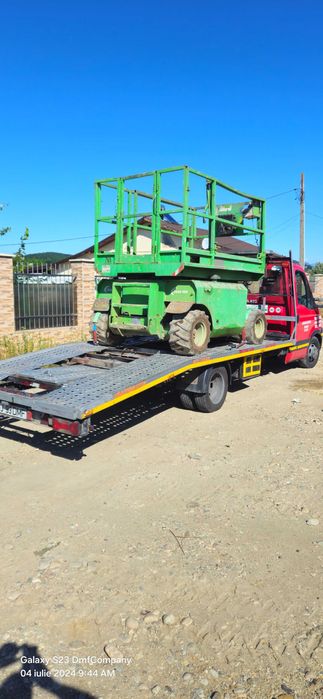 Tractari auto non stop platforma auto, autoplatforma