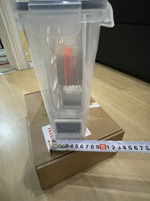 Кутия за сушене и съхранение на филамент с термометър и влагомер за PETG PLA