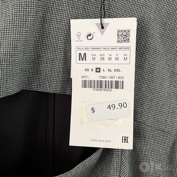Платье Zara из США