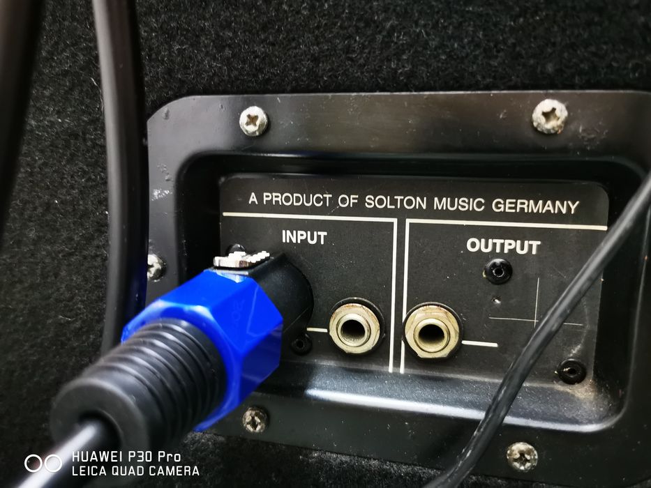 Subwoofer pasiv Solton, cu ieșire pentru sateliti