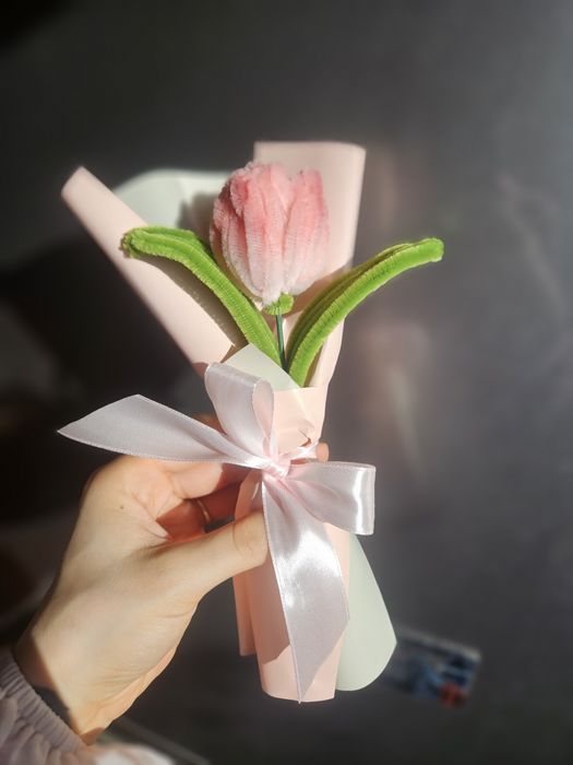 Lalele handmade sarma plusata