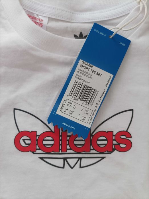 Adidas комплект- 3-4 год 104см