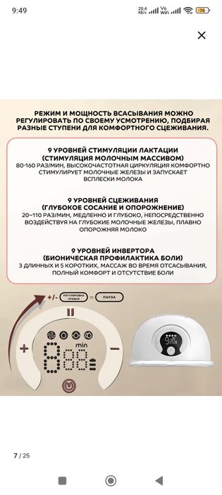 Молокоотсос электрический