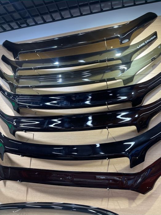 Мухабойки дефлектор капота на разные марки автомобиля Toyota Lexus итд