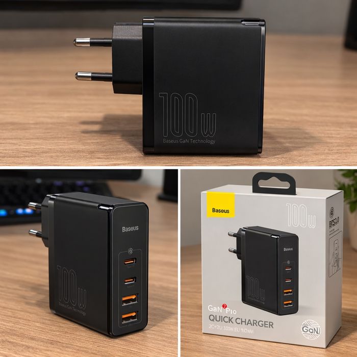 зарядно устройство Baseus GaN2 Pro Quick Charge