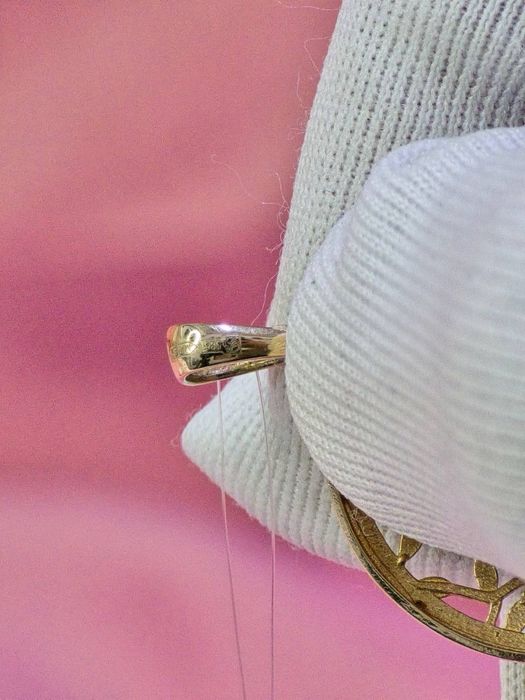 Золото 585  Кулон масса: 2.20гр