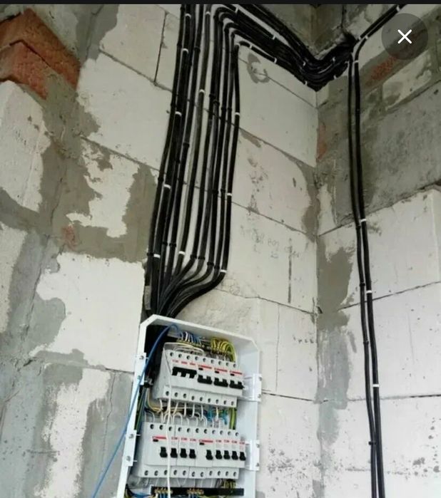 Электрик монтажные работы