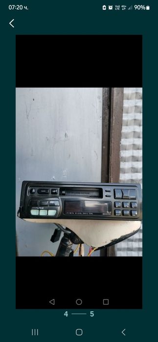 Продавам касетофон Алпаинн