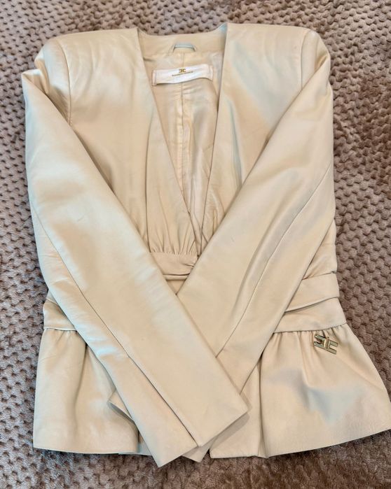 Кожено яке Elisabetta Franchi